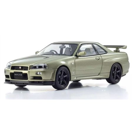 Kyosho 1:43 Nissan Skyline R34 GT-R V-Spec II N�r Millenium Jade