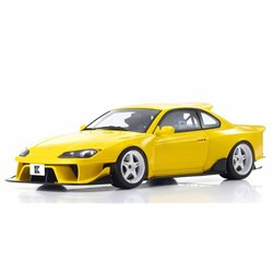 Kyosho 1:18 Samurai Collection Nissan Silvia S15 Khyzyl Saleem Yellow