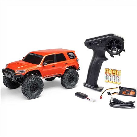1/24 SCX24 Toyota 4Runner 4X4 RTR Brushed Rock Crawler (Battery & Charger Included) Orange