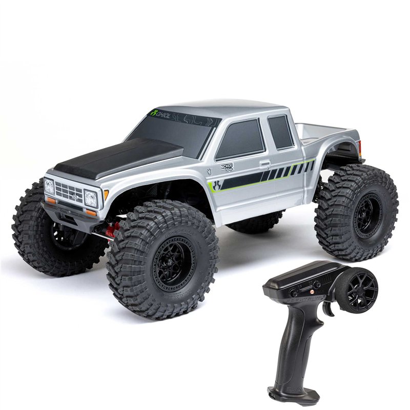1/10 SCX10 III Coyote 4X4 RTR Brushed Rock Crawler Silver