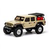 1/24 SCX24 Jeep JT Gladiator 4X4 RTR Brushed Rock Crawler (Battery & Charger Included) Beige