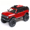 1/24 SCX24 2021 Ford Bronco 4X4 RTR Brushed Rock Crawler (Battery & Charger Included) Red