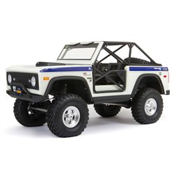 1/10 SCX10 III Early Ford Bronco 4X4 RTR White