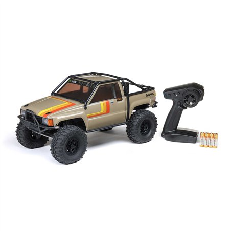 1/10 SCX10 III 1987 Toyota SR5 4X4 RTR Brushed Rock Crawler Tan