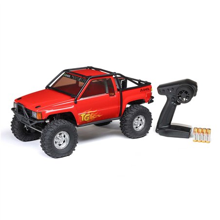 1/10 SCX10 III 1987 Toyota SR5 4X4 RTR Brushed Rock Crawler Red