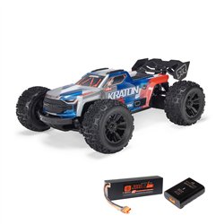 1/16 MINI KRATON 3S DSC 4X4 RTR Brushless Speed Truck (Battery & Charger Included) Red/Blue