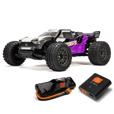 1/10 VORTEKS 2WD RTR Brushed Stadium Truck (Battery & Charger Included) Purple