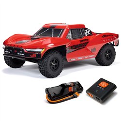 1/10 FURY 2WD RTR Brushed Short Course Truck (Battery & Charger Included) Red