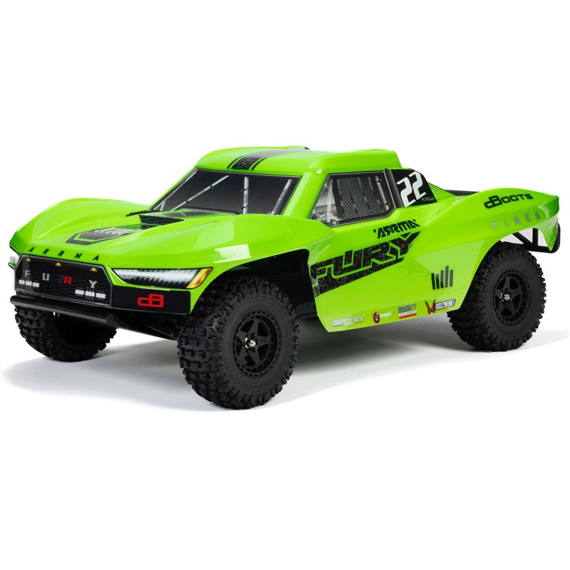 1/10 FURY 2WD RTR Brushed Short Course Truck Green