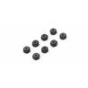 Kyosho Mini-Z M2 Nyloc Alu Wheel Nut (8) Black