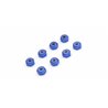 Kyosho Mini-Z M2 Nyloc Alu Wheel Nut (8) Blue
