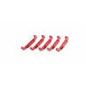 Kyosho Mini-Z Buggy Aluminium Setting Steering Plate Set (5) Red