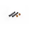 Koswork Hard King Pin Shaft 4x24.45mm for Kyosho Ultima Series (2)