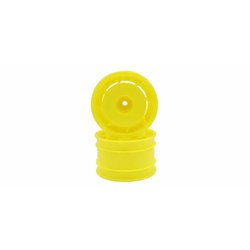 Kyosho 1:10 Ultima Rear Wheels 8D 50mm (2) - Yellow