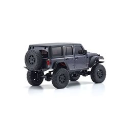 Mini-Z 4X4 MX-01 Jeep Wrangler Rubicon Granite Metallic (KT531P)