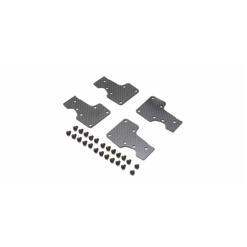 Carbon Rear Lower Sus Plate Kyosho Inferno MP11 (4)