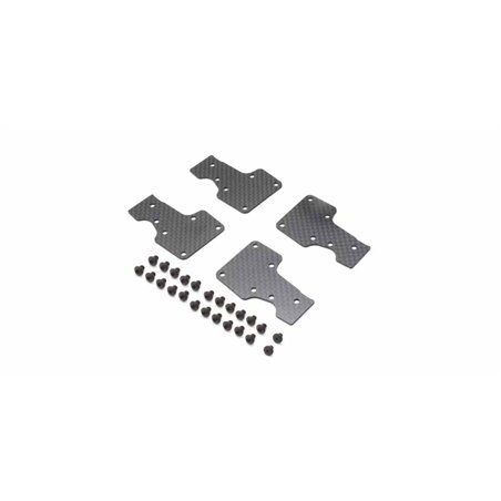 Carbon Rear Lower Sus Plate Kyosho Inferno MP11 (4)