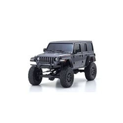 Mini-Z 4X4 MX-01 Jeep Wrangler Rubicon Granite Metallic (KT531P)