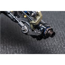 Koswork Carbon 3.0mm Front Knuckle Plate for Inferno MP11 (2) 