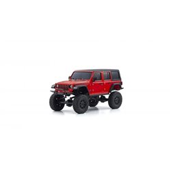 Mini-Z 4X4 MX-01 Jeep Wrangler Rubicon Firecracker Red (KT531P)