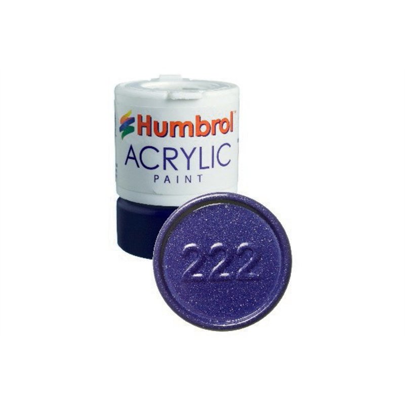Acrylic maling Moonlight Blue 12ml - Metallic