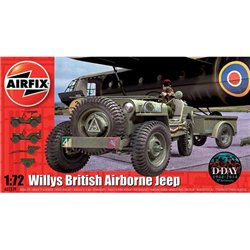 Willys Jeep, Trailer & 6PDR Gun