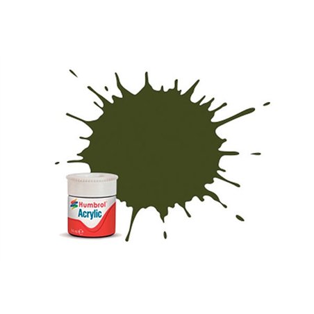 Acrylic maling olive drab 14ml - Mat - replaced