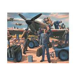 WWII RAF Ground Crew 1:49