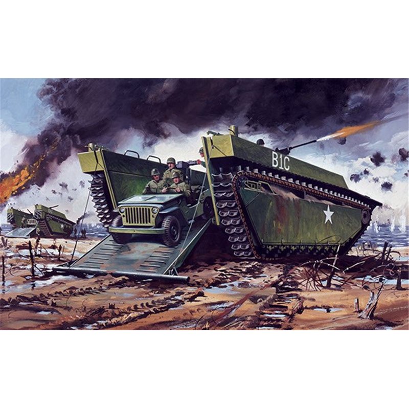 Buffalo Amphibian LVT & Jeep