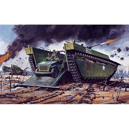 Buffalo Amphibian LVT & Jeep