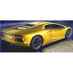 Quickbuild Lamborghini Aventsdor, yellow