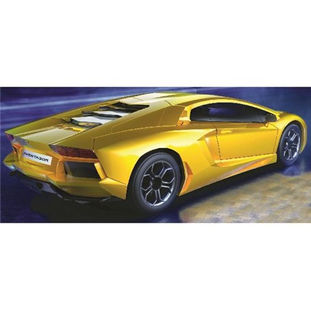 Quickbuild Lamborghini Aventsdor, yellow
