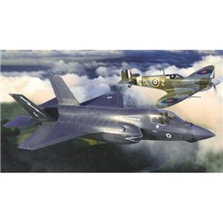 'Then and Now' Spitfire Mk.Vc & F-35B Lightning II