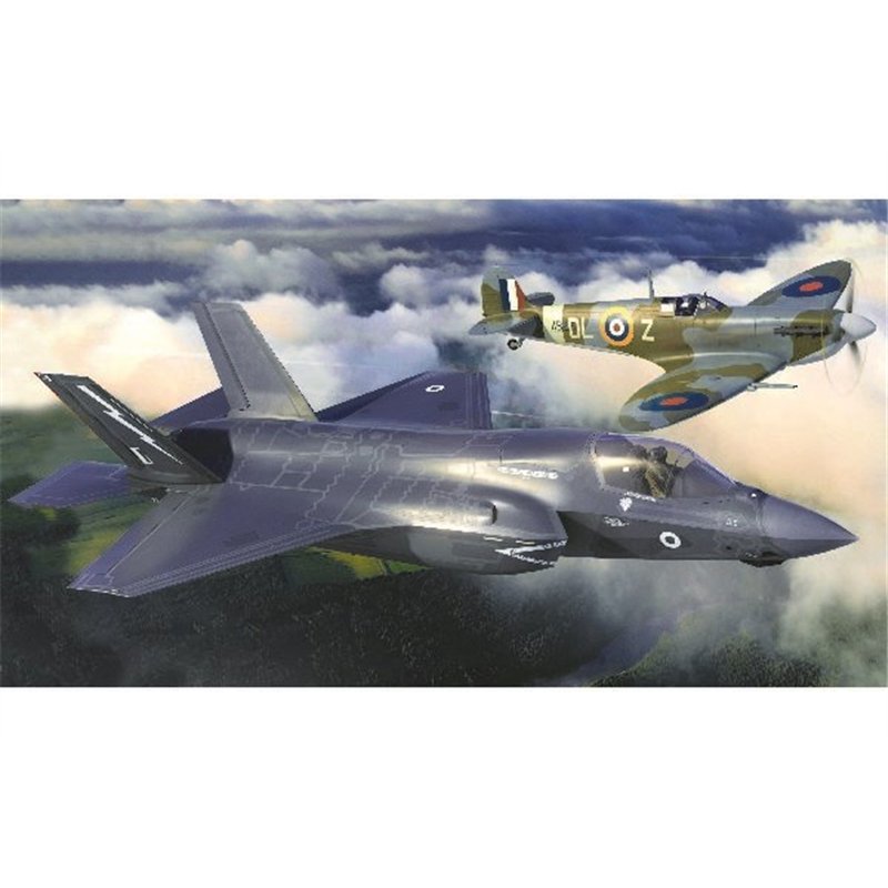'Then and Now' Spitfire Mk.Vc & F-35B Lightning II