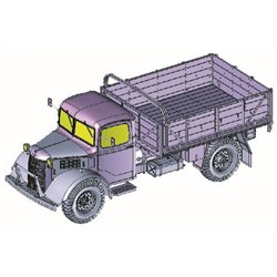 Brittisk armé 30-cwt 4x2 GS Truck från andra världskriget 1:35