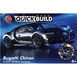 Quickbuild Bugatti Chiron, black
