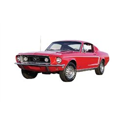 Snabbbyggd Ford Mustang GT 1968
