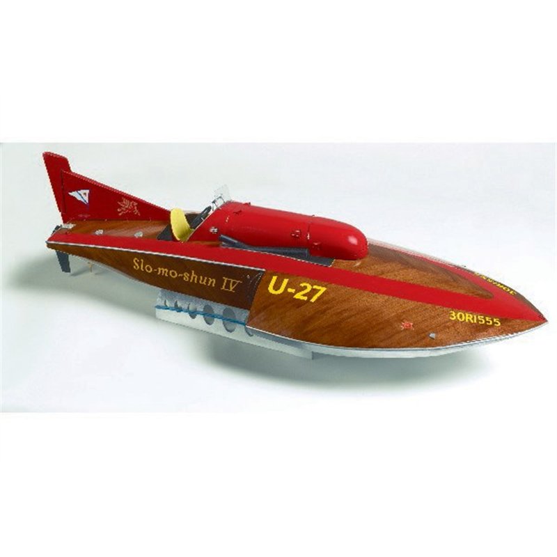 1:12 Slo-Mo-Shun IV- wooden hull- Photo manual