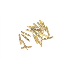 RAIL SUPPORT 14MM 3H /20- brass / brass
