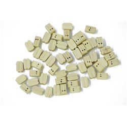 TRÄBLOCK DUBBELT 7MM /50