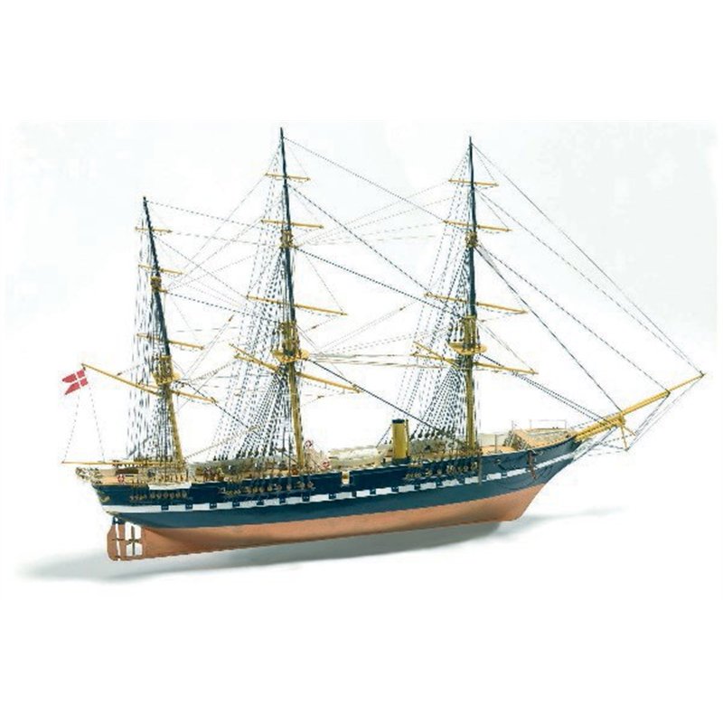 1:100 Fregatten Jylland limited edi. - Wooden hull