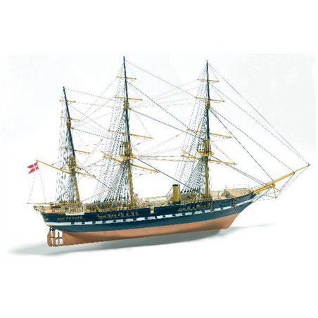 1:100 Fregatten Jylland limited edi. - Wooden hull