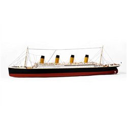 1:144 RMS Titanic komplett - Träskrov