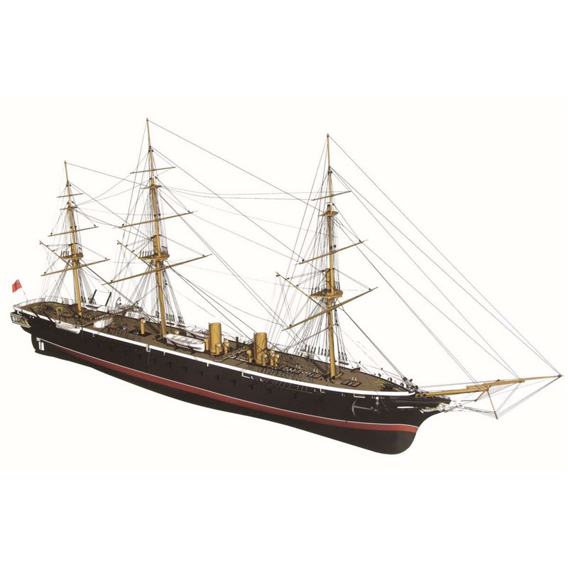 1:100 HMS Warrior  - Wooden hull
