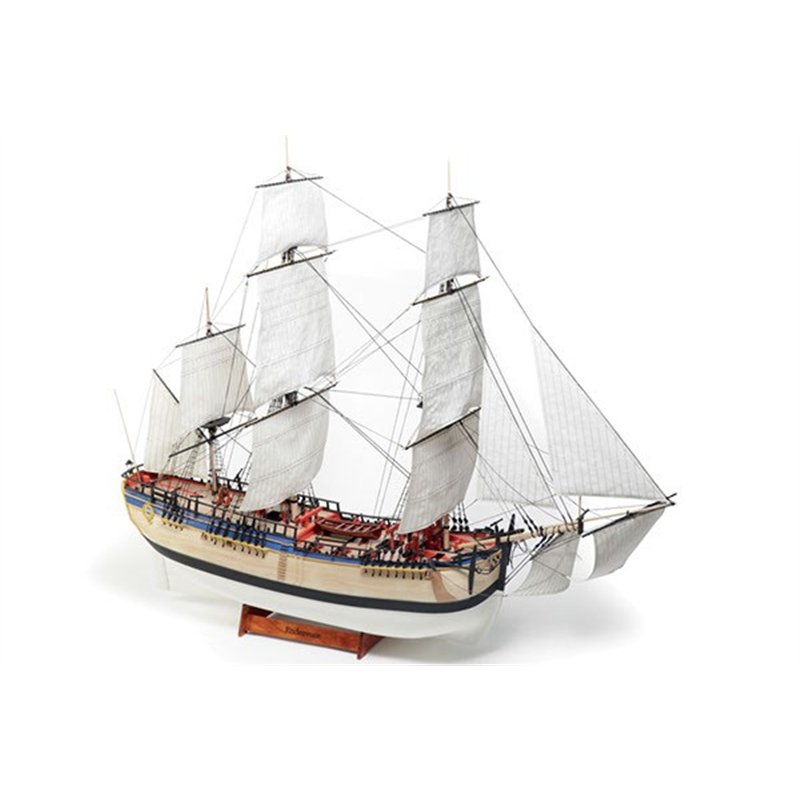 1:50 HMS Endeavour - Träskrov