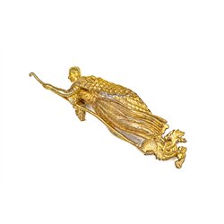 Figurehead Jylland /1 solid brass 