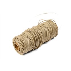 RIGGING THREAD 0,8 MM X 30 M - HEMP COLOR