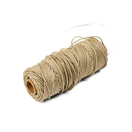 RIGGING THREAD 0,8 MM X 30 M - HEMP COLOR