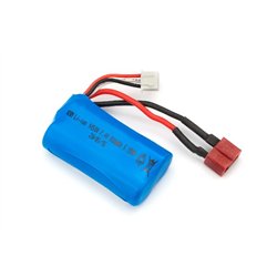 Batteripaket (Li-ion 7,4V, 800mAH), med T-kontakt