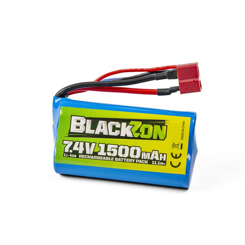 Batteripaket (Li-ion 7,4V, 1500mAh), med T-kontakt